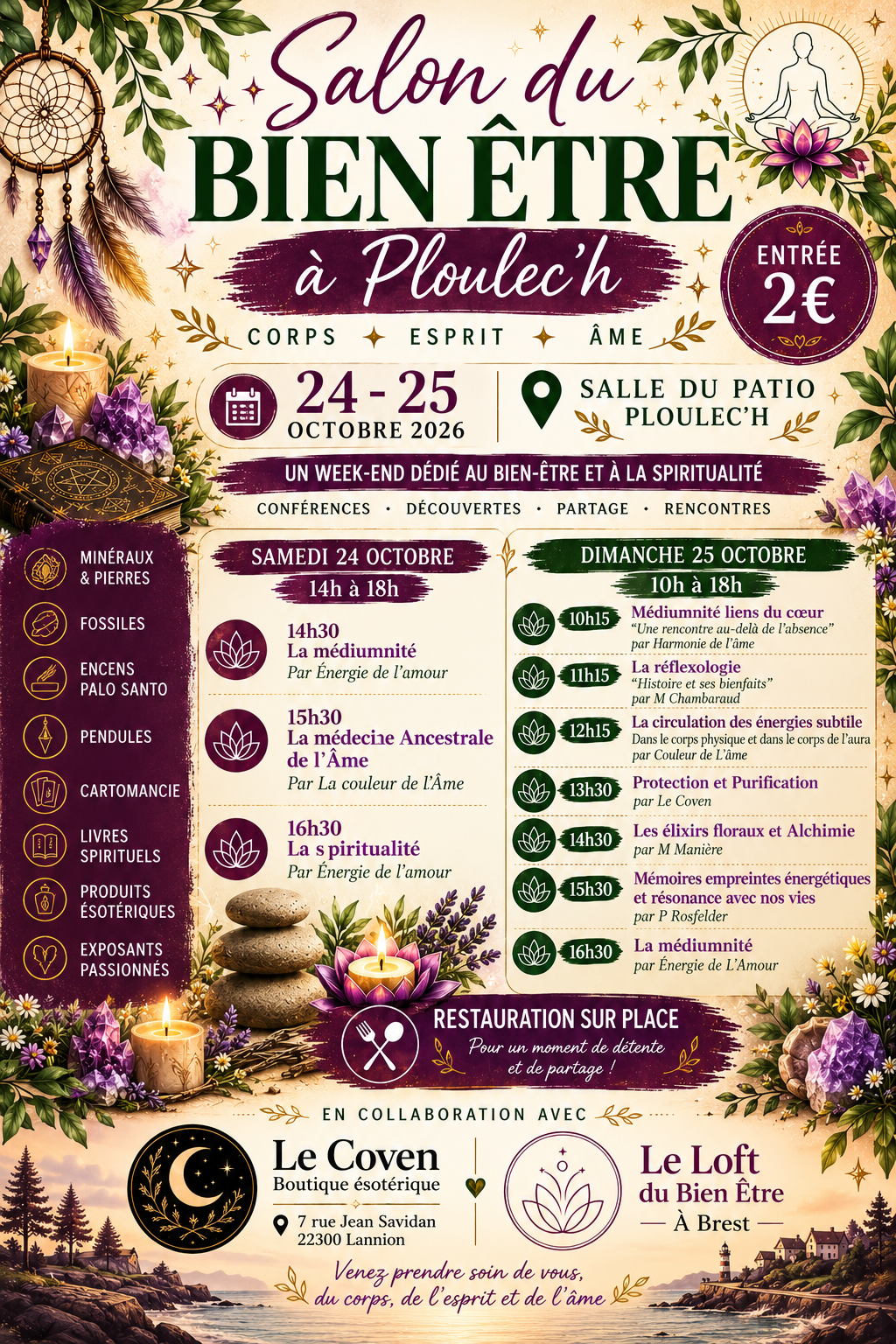 Salon bien être Ploulec’h