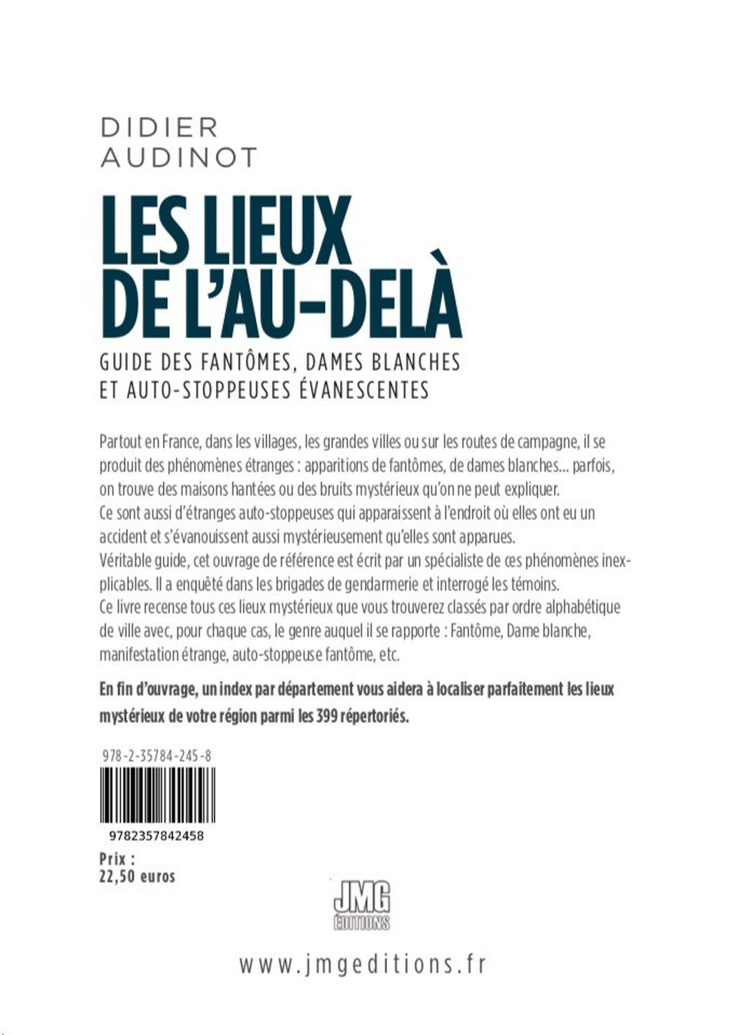 Les lieux de l’au-delà – Guide des fantômes, dames blanches et lieux mystérieux en France