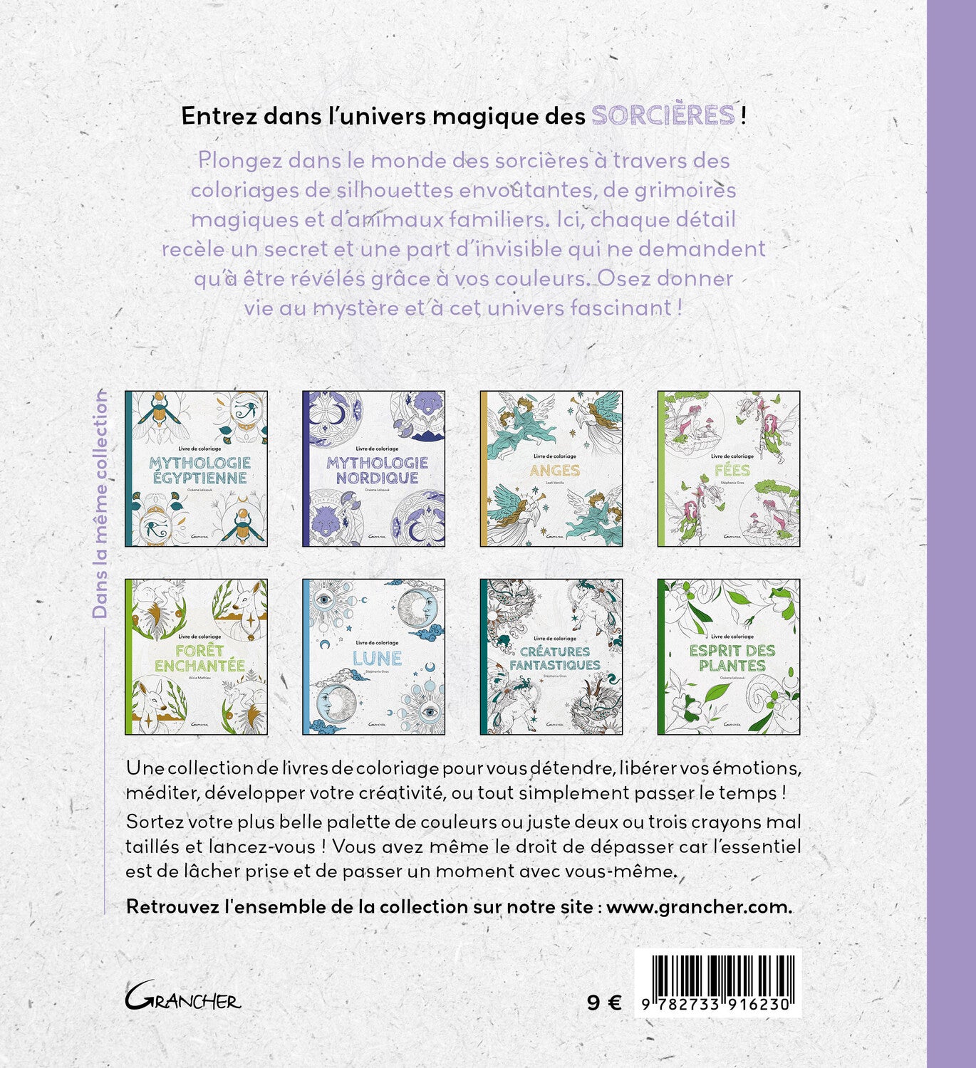 LIVRE DE COLORIAGE SORCIÈRES
