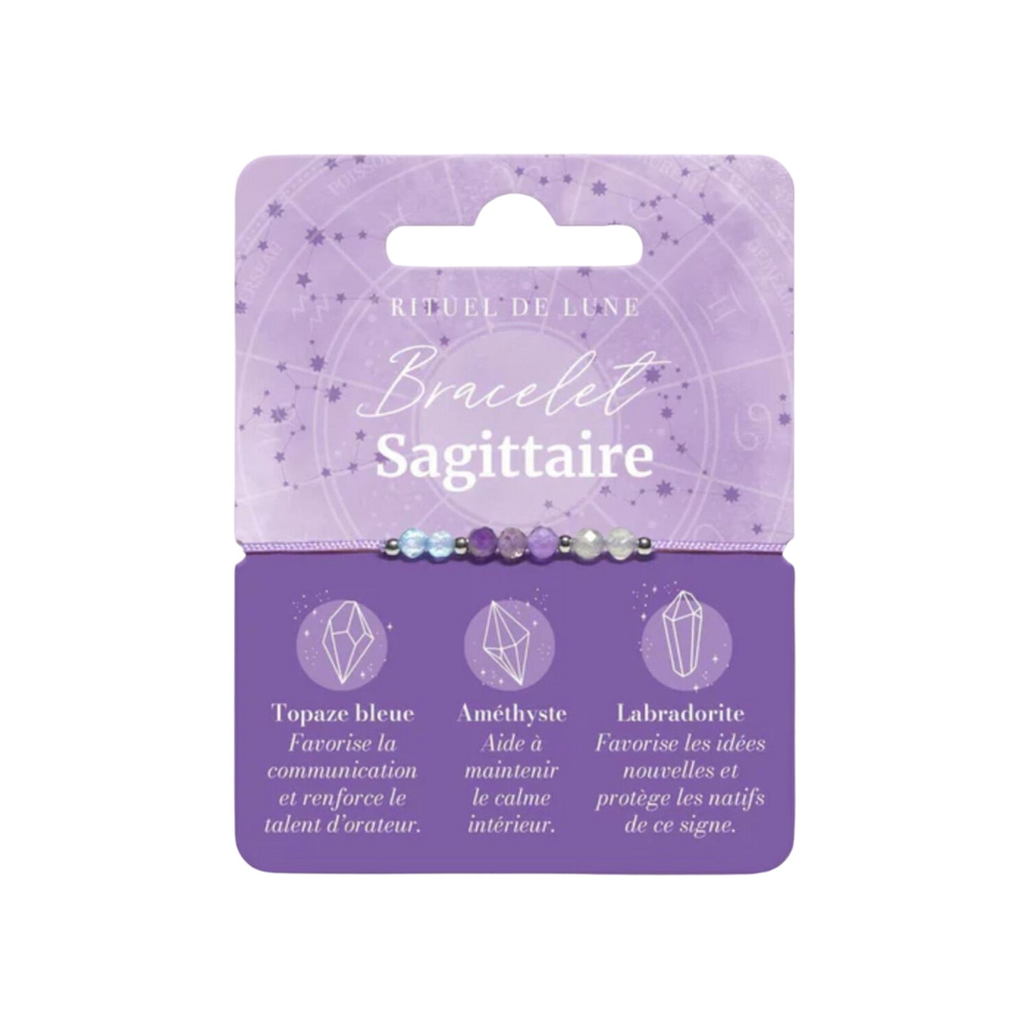 Bracelet Astrologique Sagittaire – Liberté, Chance & Optimisme