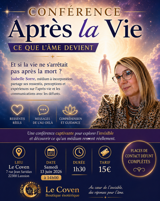 Conférence spirituelle – Après la Vie : ce que l’âme devient | Isabelle Sorre