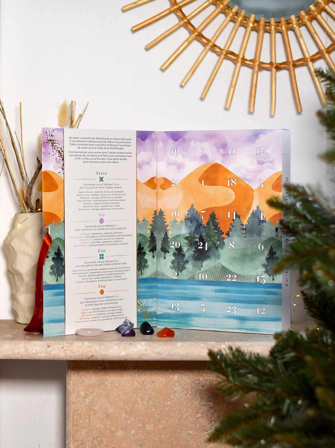 PRÉCOMMANDE : Calendrier de l’Avent N°3 — Le Pouvoir des Pierres ✨