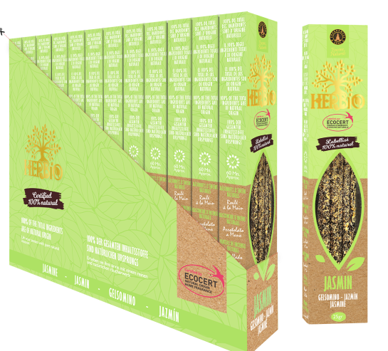 Encens Smudge Jasmin Herbio Ecocert – Floral & Apaisant 20g