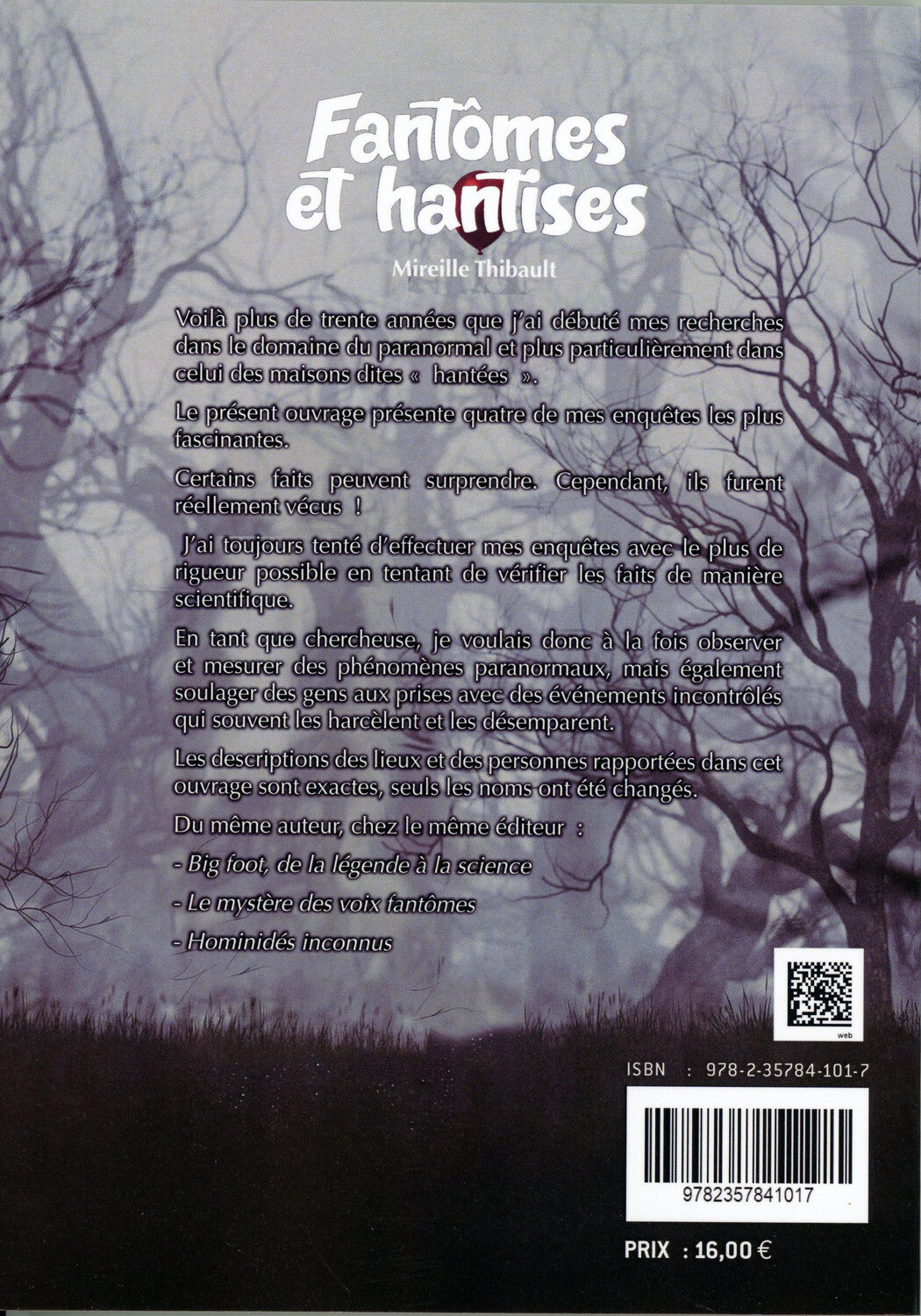 Fantômes et hantises – Enquêtes sur les maisons hantées et les phénomènes paranormaux