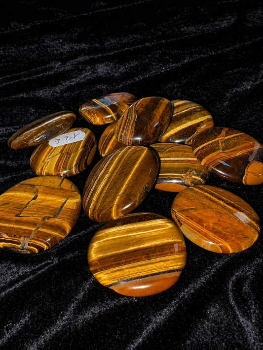 Galet Œil de Tigre AA – Pierre Protection & Confiance en soi