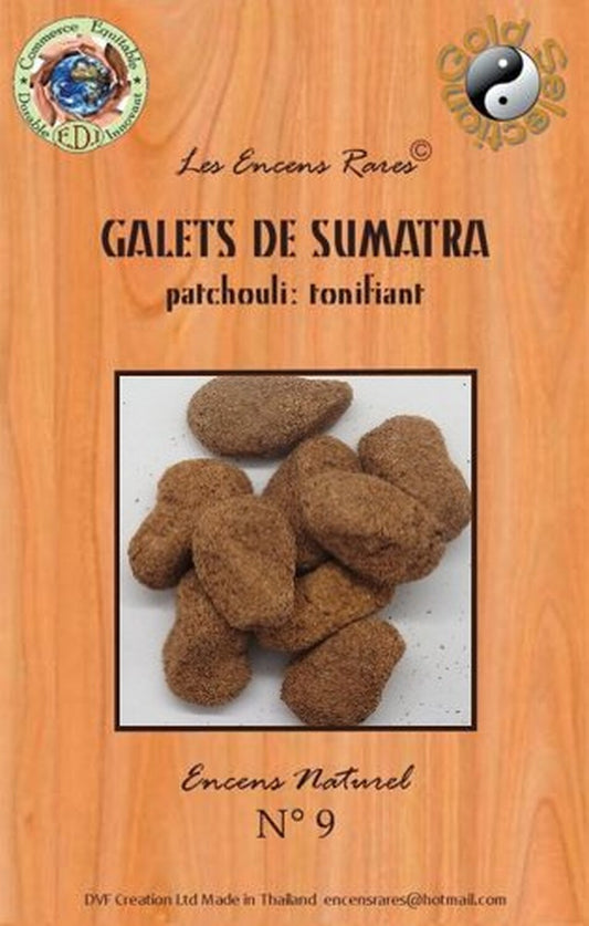 Encens Galets de Sumatra – Patchouli Tonifiant & Purifiant (25g)