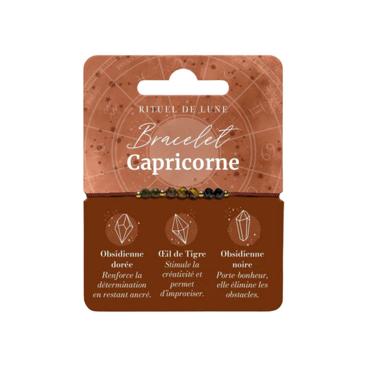 Bracelet Astrologique Capricorne – Discipline, Ambition & Stabilité
