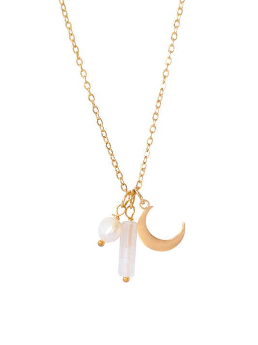 Collier Pierre de Naissance Avril – Cristal & Clarté