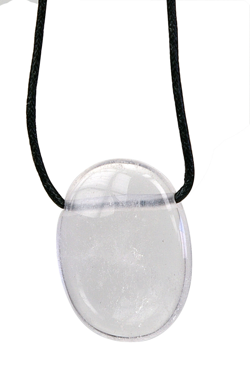 Collier Cristal de Roche – Pendentif Pierre Naturelle Clarté & Énergie