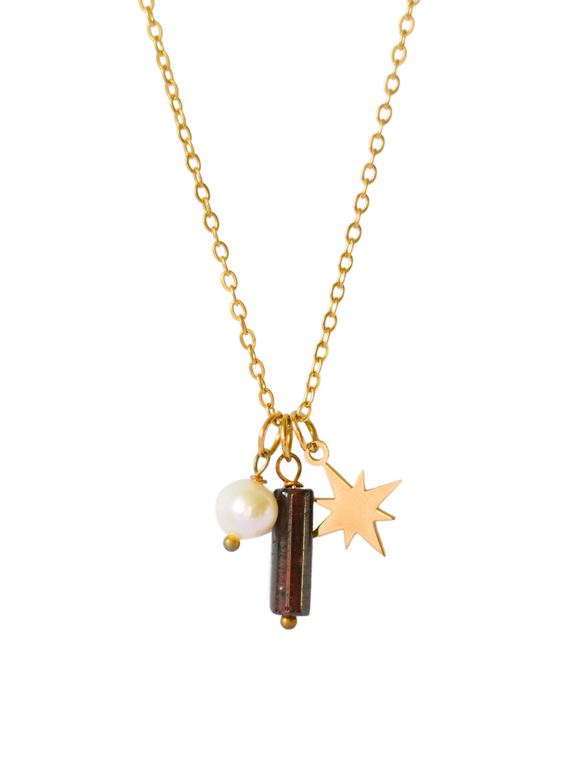 Collier Pierre de Naissance Janvier – Grenat & Confiance