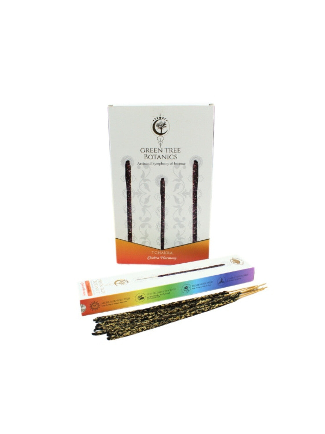 Encens Green Tree 7 Chakras – Harmonie & Équilibre Énergétique