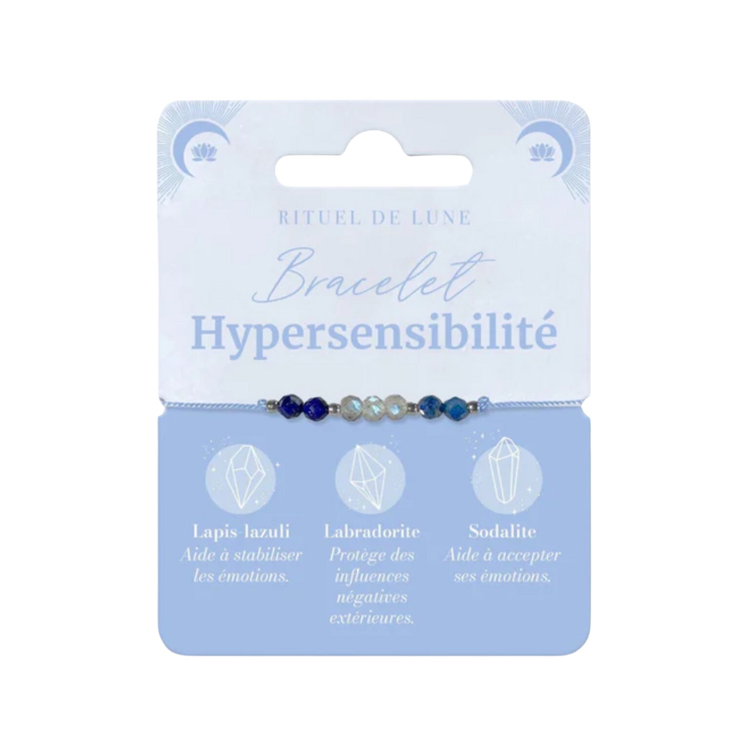 Bracelet d’Intention Hypersensibilité – Apaisement & Protection Émotionnelle