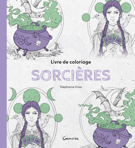 LIVRE DE COLORIAGE SORCIÈRES