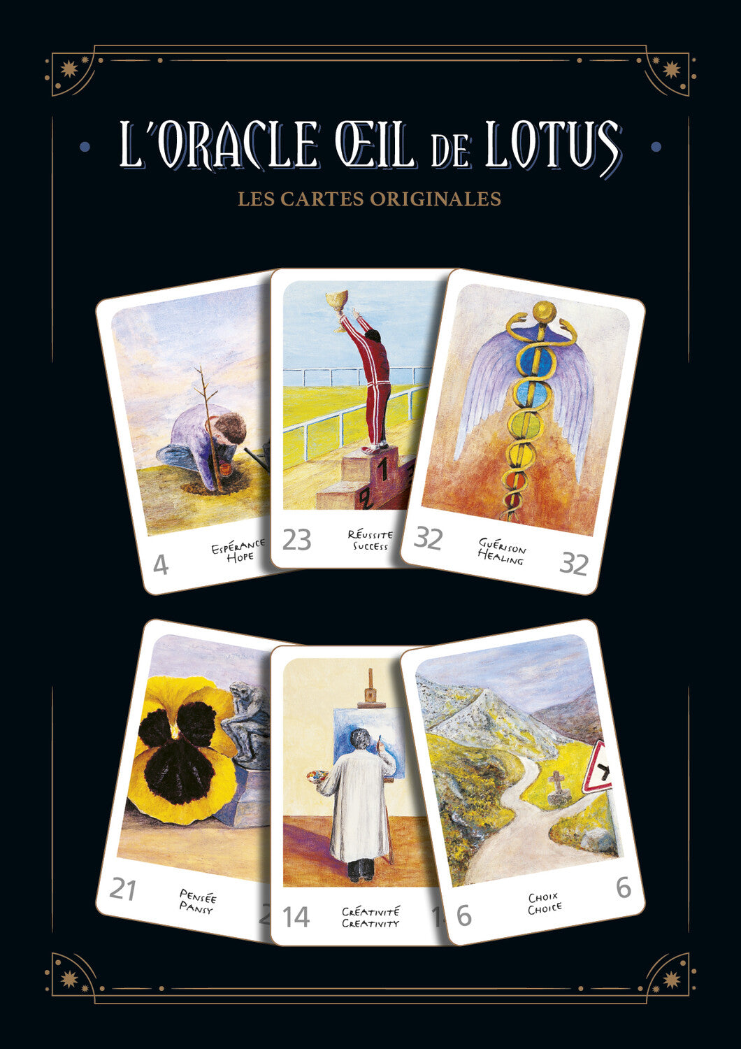 Oracle Œil de Lotus – Coffret Cartes & Livre de Guidance Spirituelle