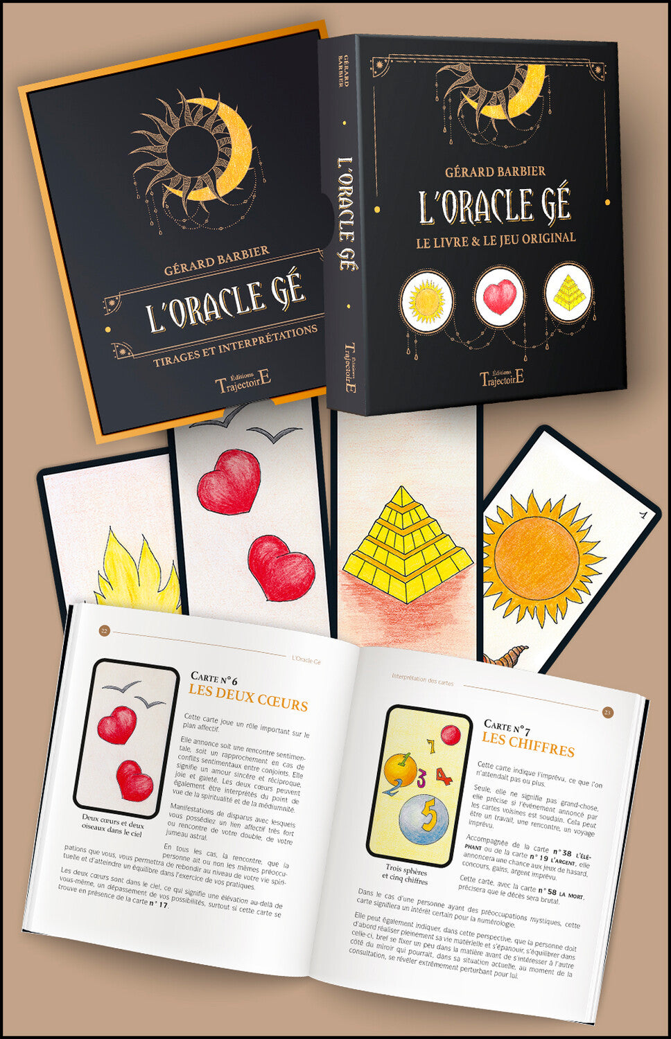 L’Oracle Gé – Coffret Livre & Jeu Divinatoire Original