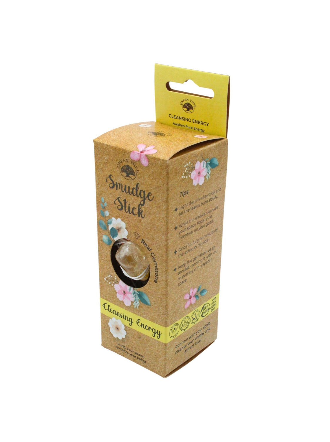 Bâton de Fumigation Cleansing Energy Citrine – Purification & Énergie Positive